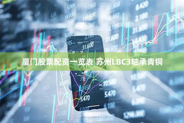 厦门股票配资一览表 苏州LBC3轴承青铜